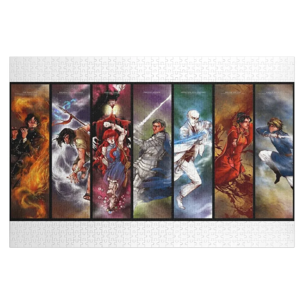 The Stormlight Archive Epic Fantasy Novel 2022 By Brandon Sanderson Character Fanart Collage Jigsaw Puzzle
The Stormlight Archive Epic Fantasy Novel 2022 By Brandon Sanderson Character Fanart Collage Jigsaw Puzzle