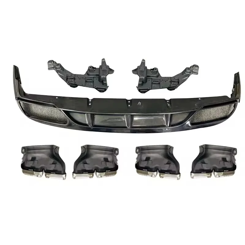 W205 ED1 Style Carbon Fibre Fiber Body Kit Rear Diffuser Lip Fit for Mercedes Benz C Class W205 Coupe 2-Door 2015-2021 With Pipe
W205 ED1 Style Carbon Fibre Fiber Body Kit Rear Diffuser Lip Fit for Mercedes Benz C Class W205 Coupe 2-Door 2015-2021 With Pipe