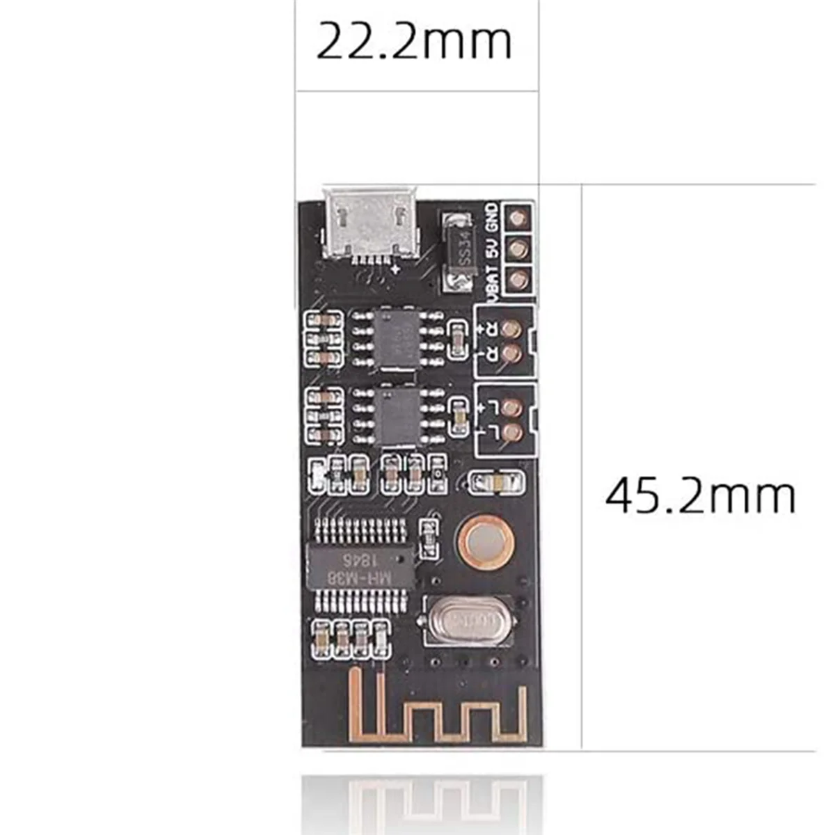 5X плата усилителя Bluetooth, выходная мощность 5 Вт + 5 Вт, 3,7-4,2 В/5 В постоянного тока, мини-плата динамика Bluetooth-A74Z
5X плата усилителя Bluetooth, выходная мощность 5 Вт + 5 Вт, 3,7-4,2 В/5 В постоянного тока, мини-плата динамика Bluetooth-A74Z