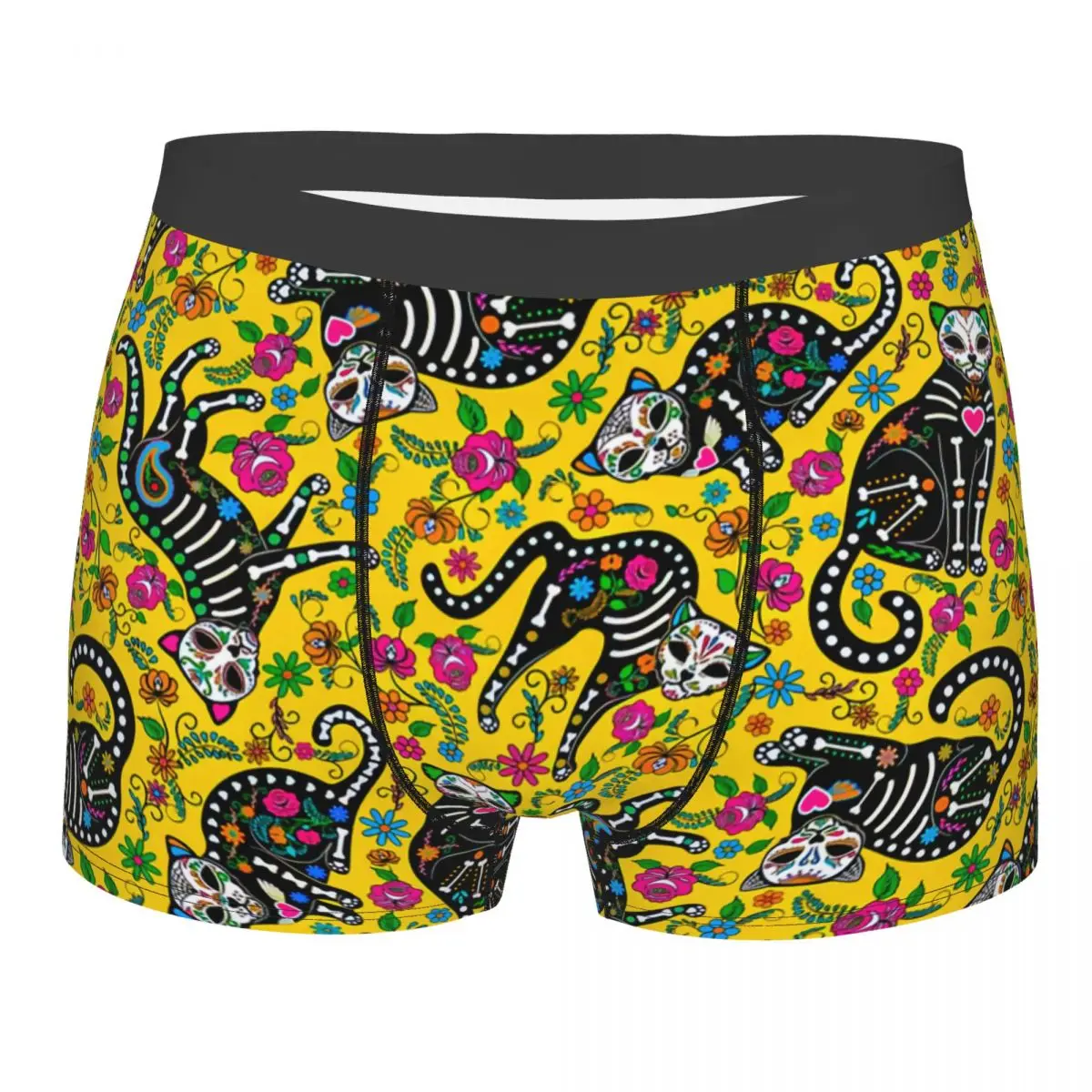 Custom Mexican Skull Cats Flowers Boxers Shorts Men Briefs Underwear Cool Underpants
Custom Mexican Skull Cats Flowers Boxers Shorts Men Briefs Underwear Cool Underpants