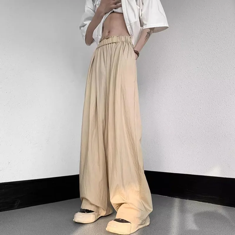 Japan Style Casual Pants Men's Summer New Loose Fashion Versatile Straight Wide-leg Full Length Solid Color Daily Trousers Male
Japan Style Casual Pants Men's Summer New Loose Fashion Versatile Straight Wide-leg Full Length Solid Color Daily Trousers Male