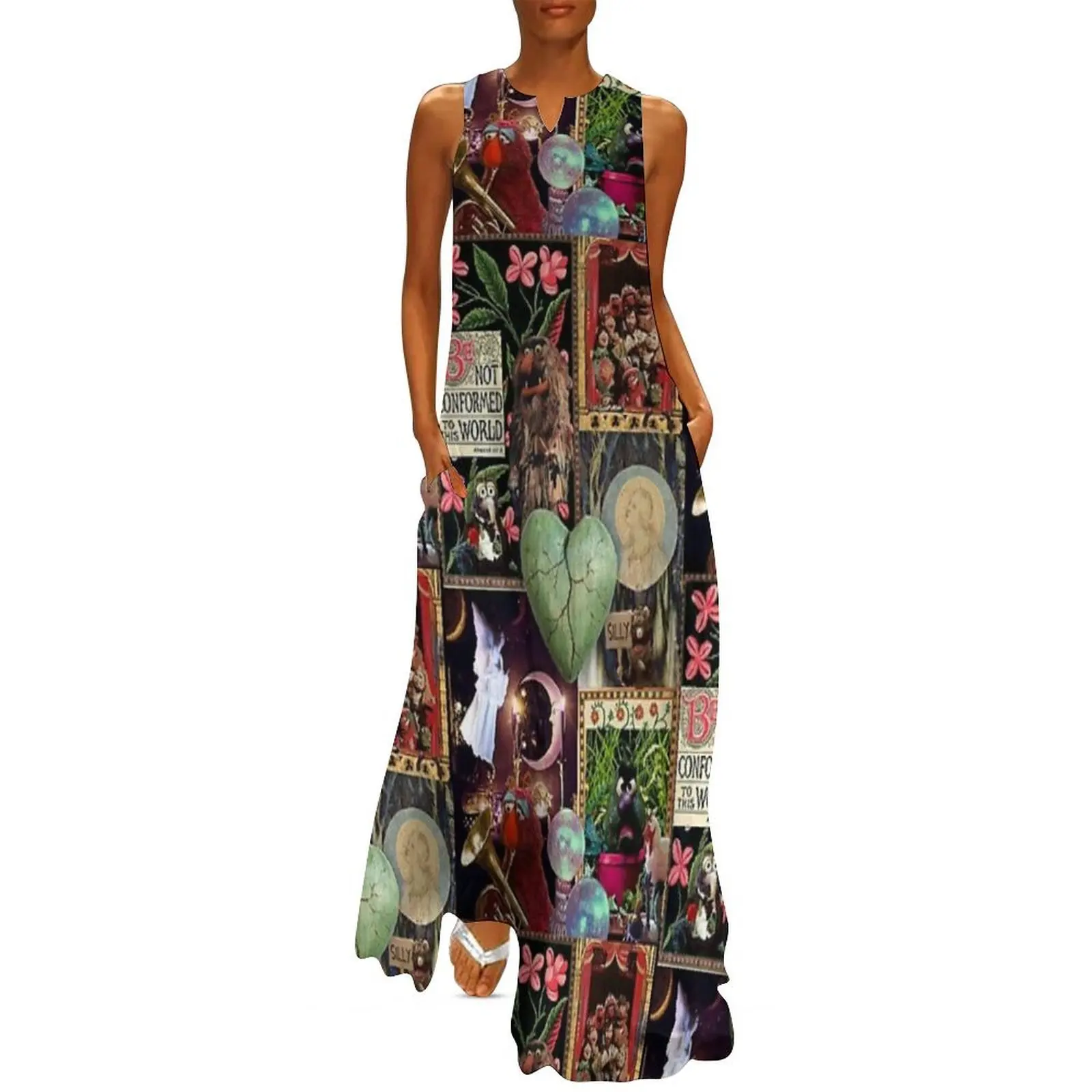 Be Not Conformed // Muppet Collage Art Long Dress Female clothing Clothing female cute dress Bride dresses
Be Not Conformed // Muppet Collage Art Long Dress Female clothing Clothing female cute dress Bride dresses