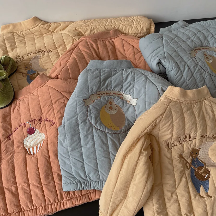 2024 Winter Kids Plush Coat Children's Cotton Thicken Jacket Down Parkas For Girls Boys Cute Cartoon Baby Snow Wear
2024 Winter Kids Plush Coat Children's Cotton Thicken Jacket Down Parkas For Girls Boys Cute Cartoon Baby Snow Wear