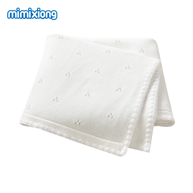 100*80cm Baby Cotton Blankets Knitted Breathable Newborn Stroller Nursery Bedding Swaddle Wrap Plaid Infant Child Sleeping Cover
100*80cm Baby Cotton Blankets Knitted Breathable Newborn Stroller Nursery Bedding Swaddle Wrap Plaid Infant Child Sleeping Cover