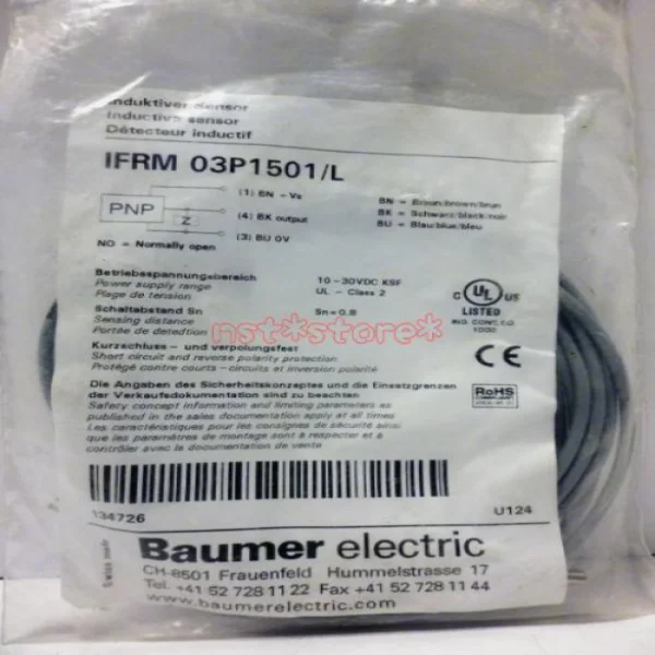 New Ifrm 03p1501l Sensor Brand New Original Spot Plc
New Ifrm 03p1501l Sensor Brand New Original Spot Plc