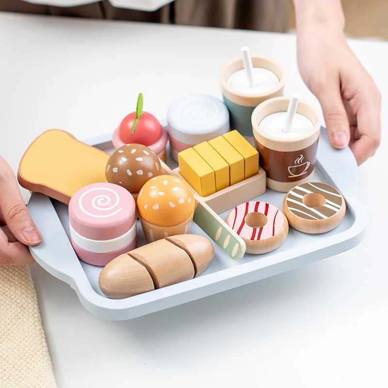 DIY Wooden Breakfast Set Toy Pretend Play Cutting Food Learning Role Play Game Educational Toys Gifts For Girls Kids
DIY Wooden Breakfast Set Toy Pretend Play Cutting Food Learning Role Play Game Educational Toys Gifts For Girls Kids