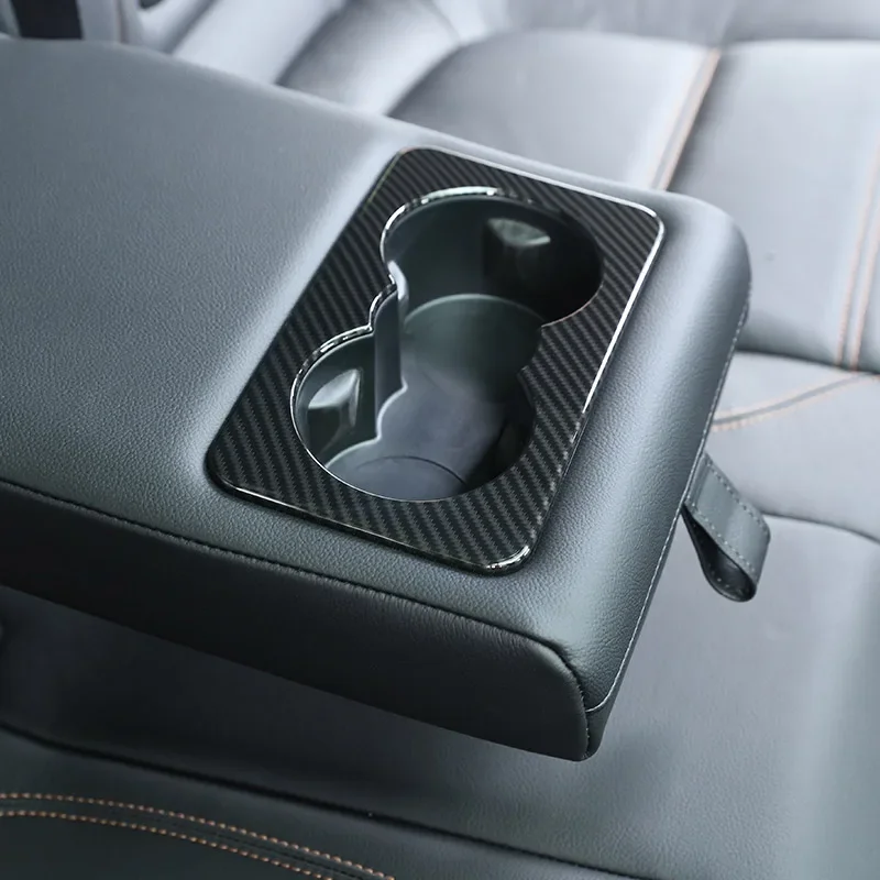 For Land Rover Defender 110 130 2020-2024 ABS Carbon Fiber Car Rear Seat Cup Holder Cover Trim Sticker Interior Car Accessories
For Land Rover Defender 110 130 2020-2024 ABS Carbon Fiber Car Rear Seat Cup Holder Cover Trim Sticker Interior Car Accessories