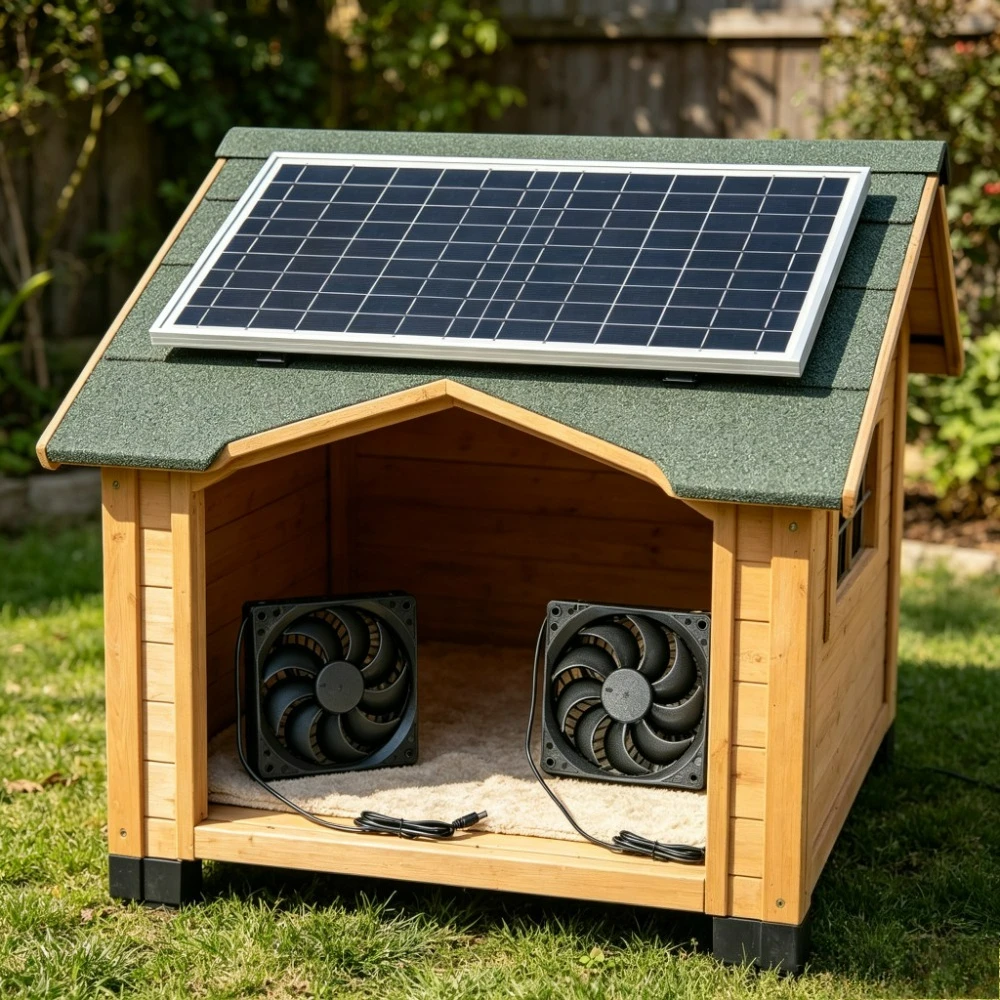10W 15W Solar Panel Dual Cooling Fan Kit Ventilation Exhaust Weather Resistant for Greenhouse Chicken Coop Pet House RV Shed
10W 15W Solar Panel Dual Cooling Fan Kit Ventilation Exhaust Weather Resistant for Greenhouse Chicken Coop Pet House RV Shed