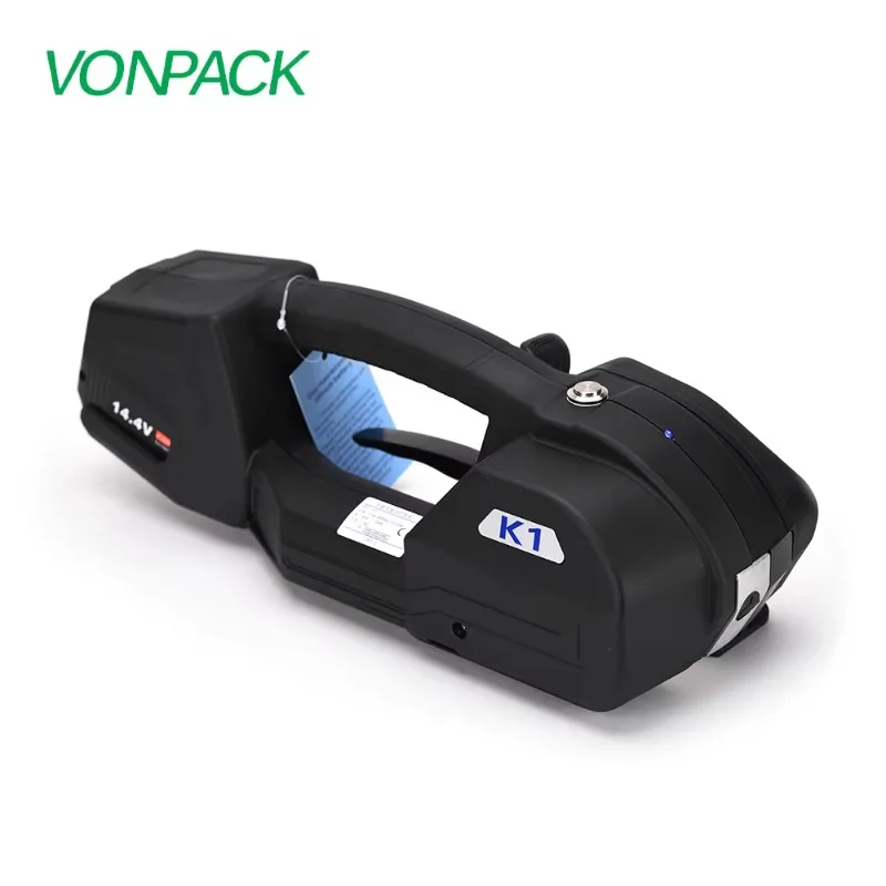 K1 Manual Electric Strapping Tool Handheld Battery Strapping Machine High Quality Banding Machine Case Pallet Packaging Machine
K1 Manual Electric Strapping Tool Handheld Battery Strapping Machine High Quality Banding Machine Case Pallet Packaging Machine