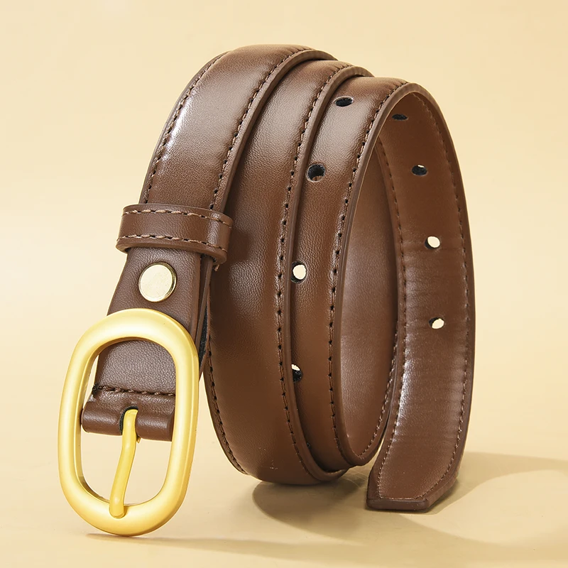Fashionable Oval Alloy Pin Buckle PU Belt Fashion Versatile Wide-leg Pants Dress Soft Belt Gift For Good Friends
Fashionable Oval Alloy Pin Buckle PU Belt Fashion Versatile Wide-leg Pants Dress Soft Belt Gift For Good Friends