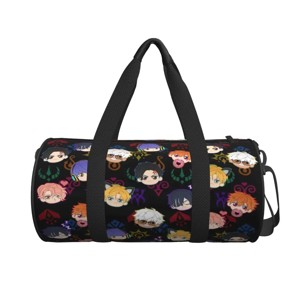 Obey Me - Demon Brothers Pattern Large Duffle Gym Bag Multi-Functional Duffle Travel Bags Handbags Fitness bag
Obey Me - Demon Brothers Pattern Large Duffle Gym Bag Multi-Functional Duffle Travel Bags Handbags Fitness bag