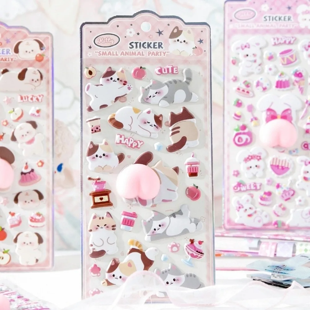 Cartoon Soft 3D Animal Stickers 3D Stress Relief Decompression Stickers Happy Buttocks Monkey Pinchable Decals Gift Idea
Cartoon Soft 3D Animal Stickers 3D Stress Relief Decompression Stickers Happy Buttocks Monkey Pinchable Decals Gift Idea