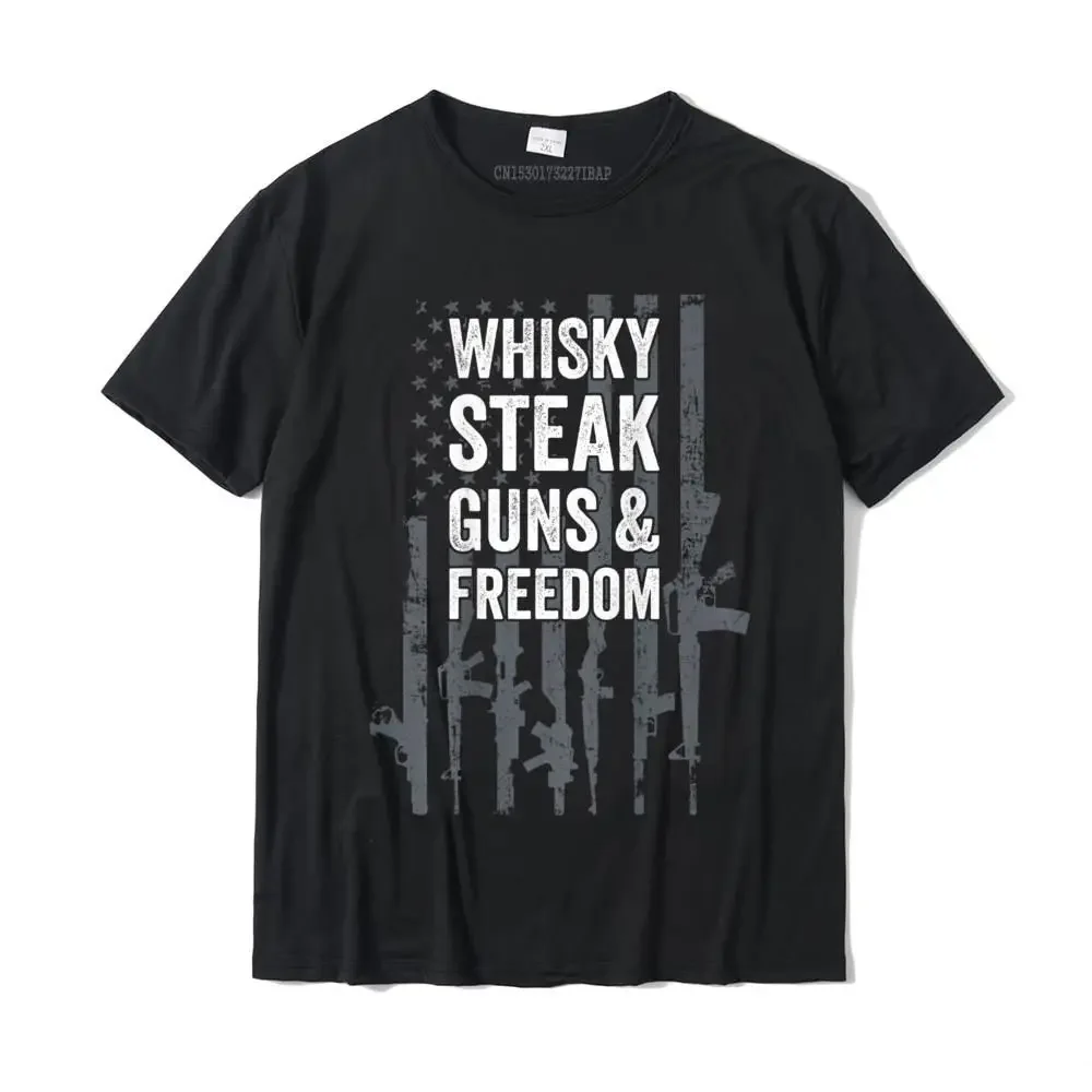 Whisky Steak Guns And Freedom Funny USA Drinking ON BACK T-Shirt Camisas T Shirts T Shirt Retro Cotton Birthday Printed On Youth
Whisky Steak Guns And Freedom Funny USA Drinking ON BACK T-Shirt Camisas T Shirts T Shirt Retro Cotton Birthday Printed On Youth
