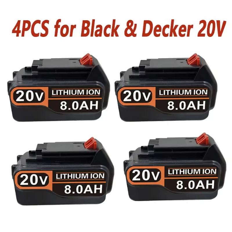 Big promotion 8.0Ah 18V/20V Replacement Battery For Black & Decker LBX20 LBXR20 LB20 LBXR2020 LBX4020 LB2X4020-OPE LBXR20-OPE
Big promotion 8.0Ah 18V/20V Replacement Battery For Black & Decker LBX20 LBXR20 LB20 LBXR2020 LBX4020 LB2X4020-OPE LBXR20-OPE