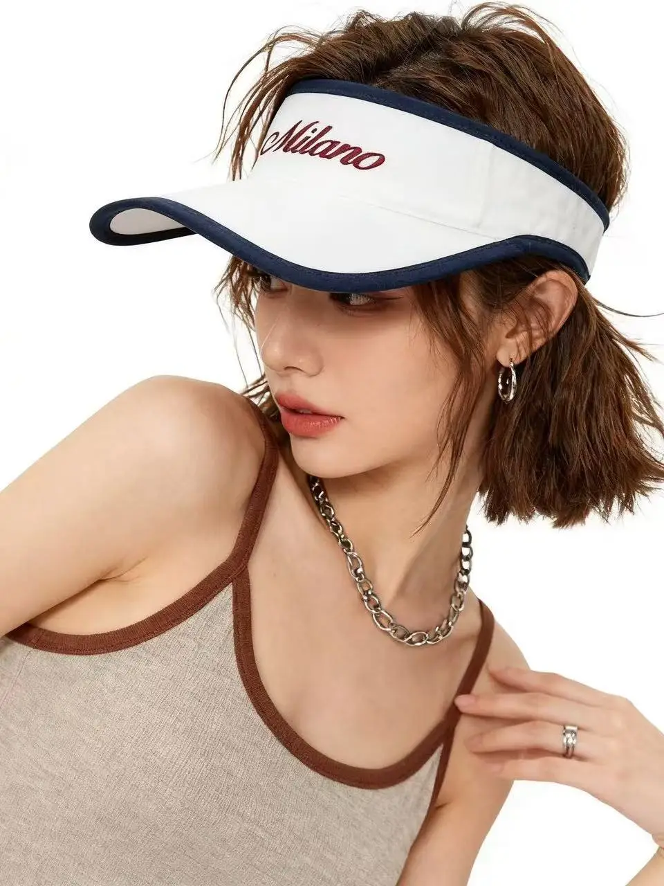 Sporty Embroidered Patchwork Cap Breathable Running Tennis Casual Unisex Summer Hat UV Protection Adjustable Cotton Bucket Hat
Sporty Embroidered Patchwork Cap Breathable Running Tennis Casual Unisex Summer Hat UV Protection Adjustable Cotton Bucket Hat