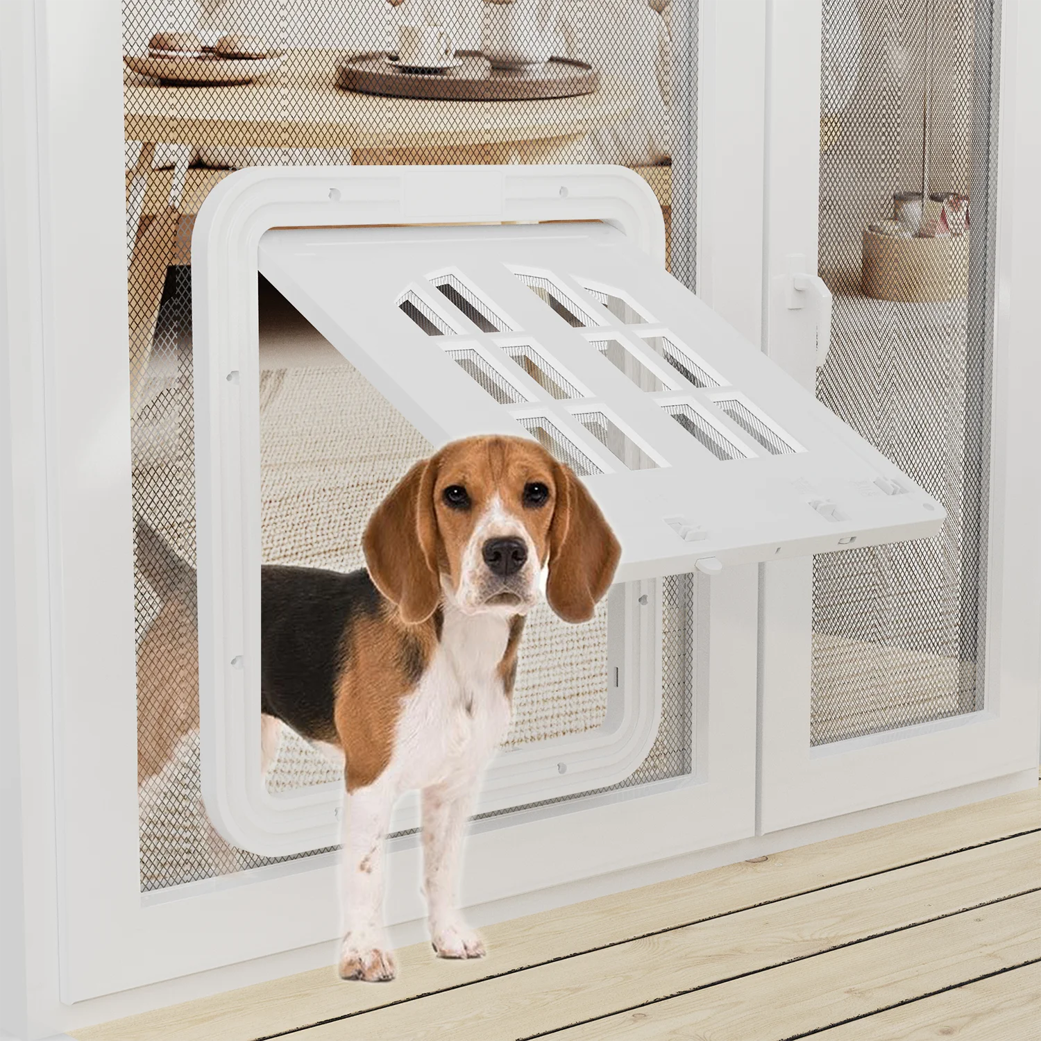 Hot-Selling Pet Supplies: 5Th Generation Screen Door with Control over Entry Direction, Suitable for Installation on Screen Doors
Hot-Selling Pet Supplies: 5Th Generation Screen Door with Control over Entry Direction, Suitable for Installation on Screen Doors