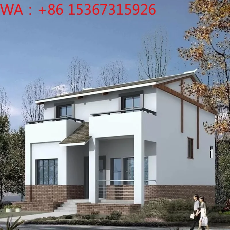 Low Cost 2 Floor Steel Frame Modern Luxury Prefabricated Villa For Sale
Low Cost 2 Floor Steel Frame Modern Luxury Prefabricated Villa For Sale