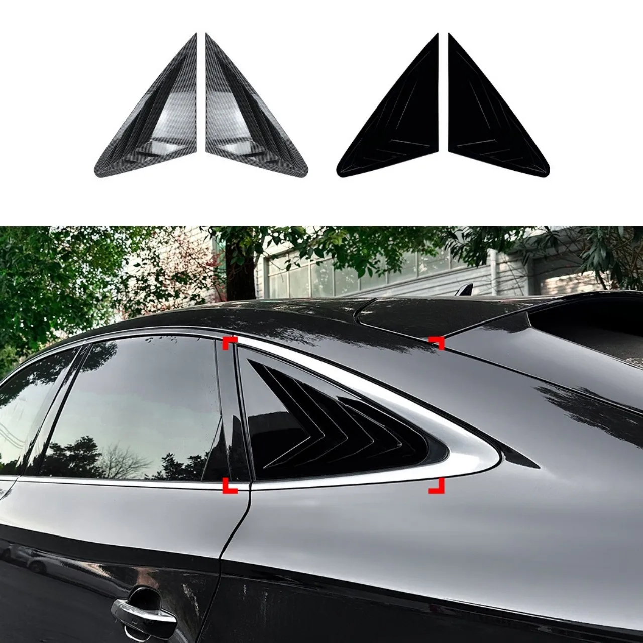 For Audi Q5 2018-2024 - Car Window Louver Cover Trim Sticker Side Shutter Blind Shades Styling Car Accessories
For Audi Q5 2018-2024 - Car Window Louver Cover Trim Sticker Side Shutter Blind Shades Styling Car Accessories