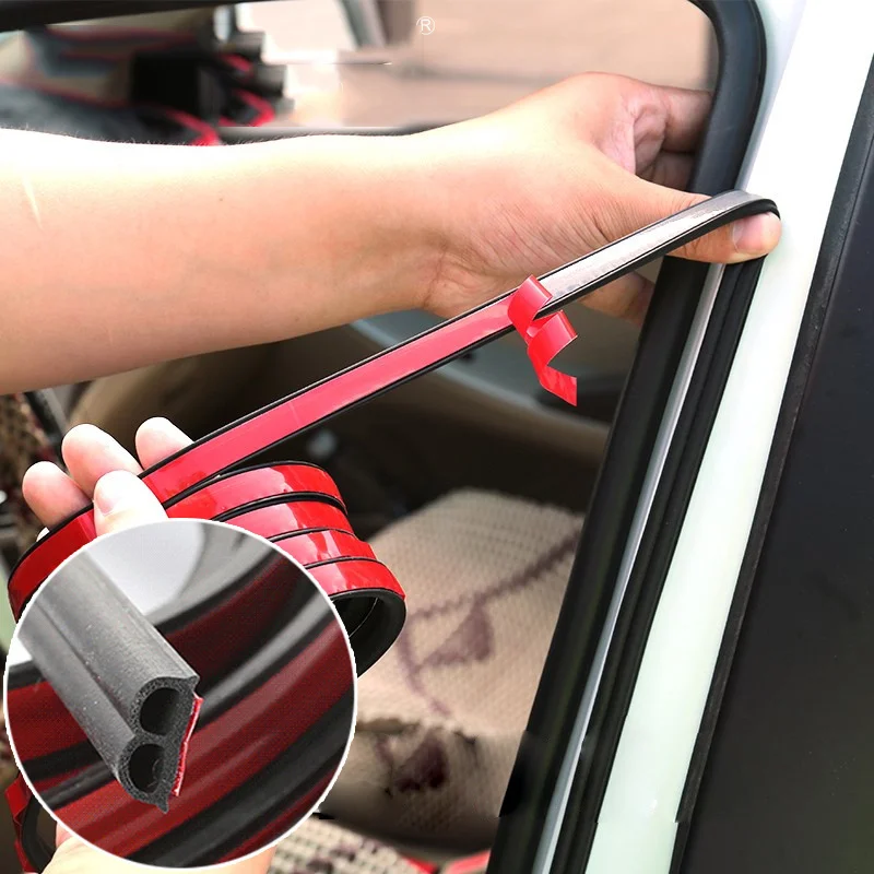 1Meter Car Door Seal Strips Sticker B Shape Double Layer Sealing Stickers Sound Insulation Automobiles Interior Accessories
1Meter Car Door Seal Strips Sticker B Shape Double Layer Sealing Stickers Sound Insulation Automobiles Interior Accessories
