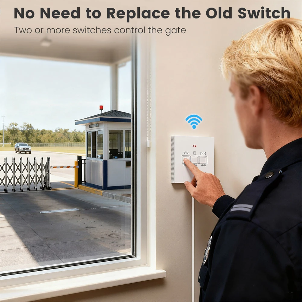 For Tuya Smart WiFi Garage Door Opener Switch Voice Control App Control Wireless Switch For Garage Door Easy Install
For Tuya Smart WiFi Garage Door Opener Switch Voice Control App Control Wireless Switch For Garage Door Easy Install