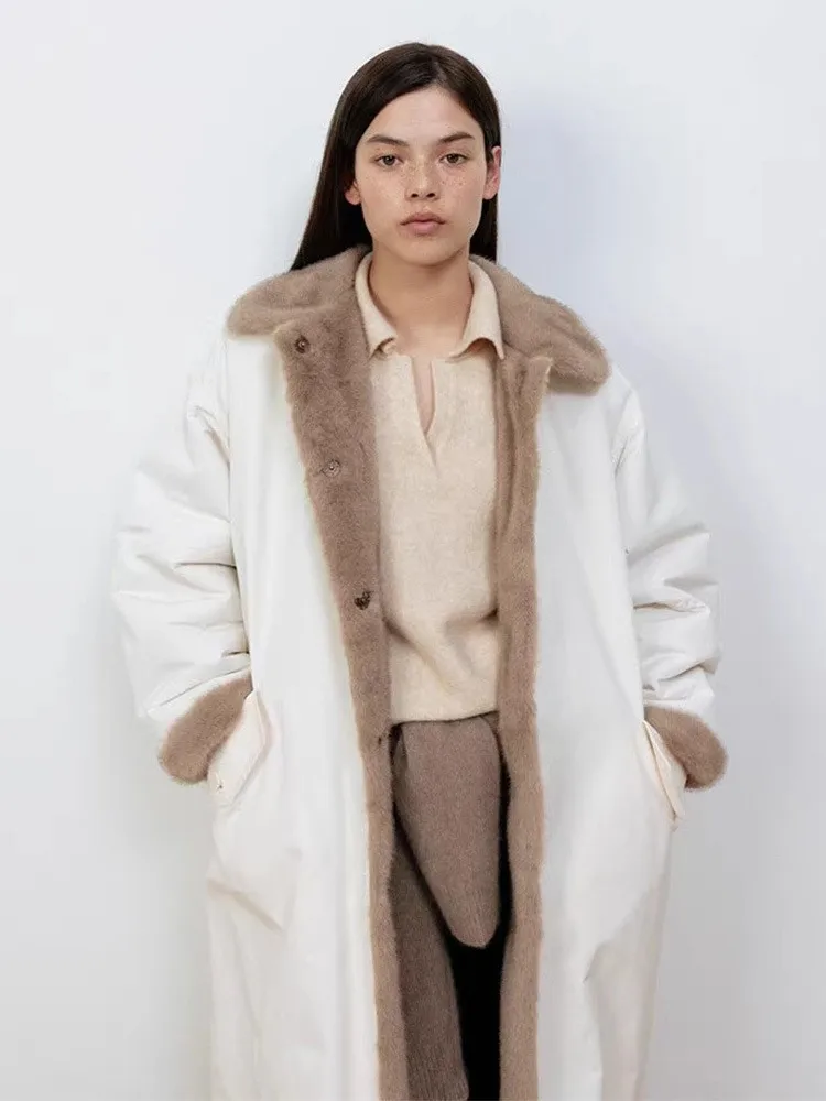 Женское шерстяное пальто Le7septembre, длинное, двустороннее, с отложным воротником, осенне-зимнее, новое, в корейском стиле, простой дизайн
Женское шерстяное пальто Le7septembre, длинное, двустороннее, с отложным воротником, осенне-зимнее, новое, в корейском стиле, простой дизайн