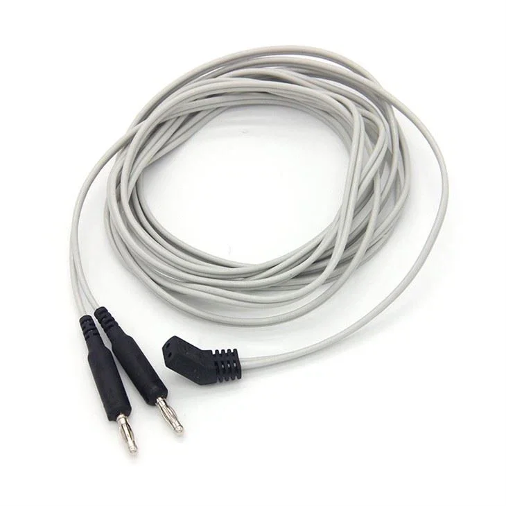 CE Marked Reusable EURO And US Electrosurgica Silicone Bipolar Cable For Forceps
CE Marked Reusable EURO And US Electrosurgica Silicone Bipolar Cable For Forceps