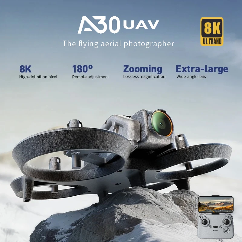 8K HD Mini Drone 180° Electric Adjustable Camera Small Helicopter Altitude Hold Optical Flow RC Quadcopter Child Toy Gifts
8K HD Mini Drone 180° Electric Adjustable Camera Small Helicopter Altitude Hold Optical Flow RC Quadcopter Child Toy Gifts