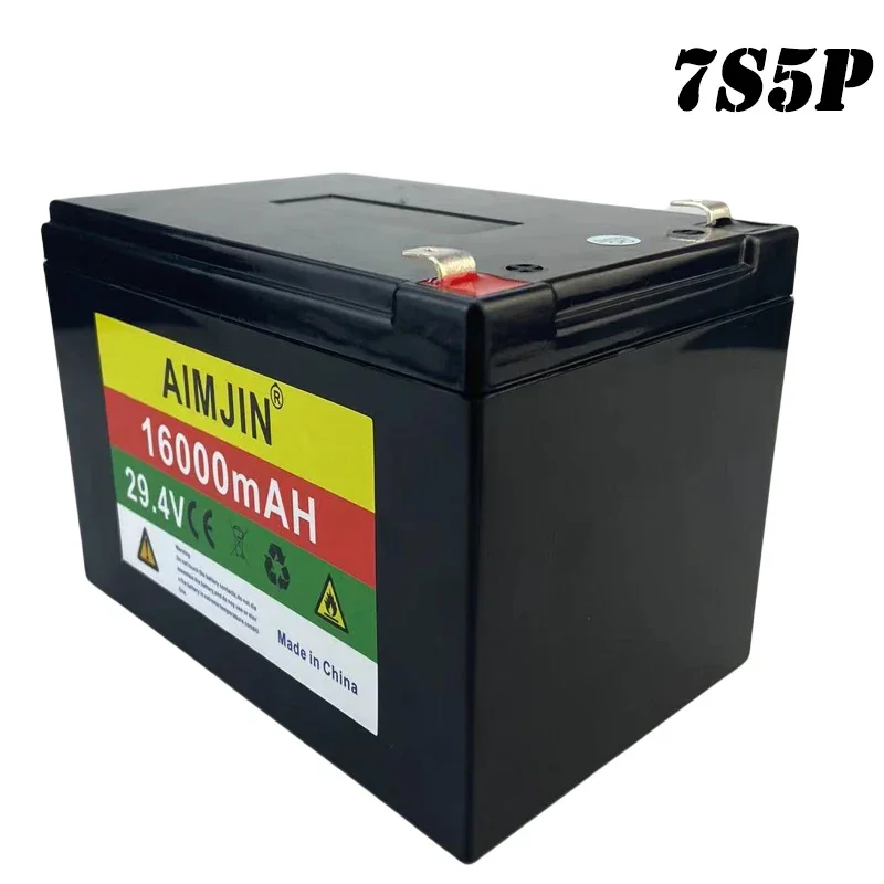 7S5P 29.4V 16000mAh Li-ion battery pack, Agricultural Spray, Stereo, Outdoor Solar Light, Children's Electric Vehicle +Charger
7S5P 29.4V 16000mAh Li-ion battery pack, Agricultural Spray, Stereo, Outdoor Solar Light, Children's Electric Vehicle +Charger
