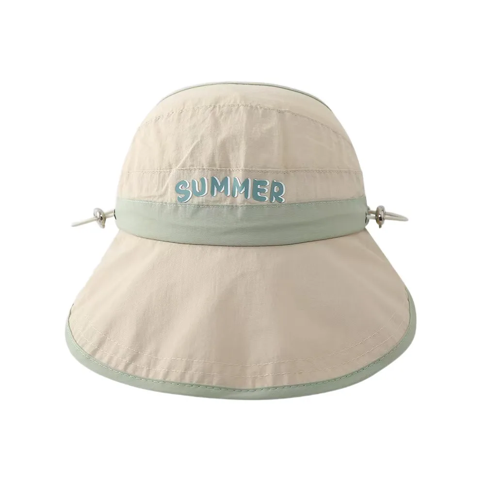 Cute Big Brim Baby Sun Hat Quick-dry Breathable Kids Empty Top Cap Korean Style Anti UV Children Sunshade Hat Summer
Cute Big Brim Baby Sun Hat Quick-dry Breathable Kids Empty Top Cap Korean Style Anti UV Children Sunshade Hat Summer