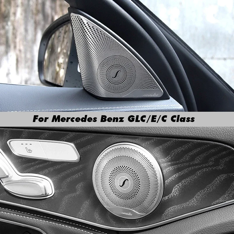 Car Audio Speaker Cover Trim Door Loudspeaker Cover Trim Car Accessories interior for Mercedes Benz E/C/GLC Class W213 W205 X253
Car Audio Speaker Cover Trim Door Loudspeaker Cover Trim Car Accessories interior for Mercedes Benz E/C/GLC Class W213 W205 X253