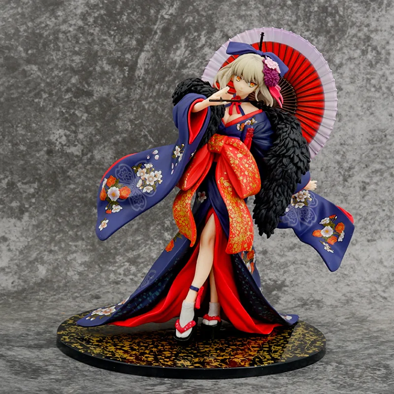 26CM FGO Anime Figure Saber Alter Oiran Kimono PVC Action Figure Collection Toys Gift
26CM FGO Anime Figure Saber Alter Oiran Kimono PVC Action Figure Collection Toys Gift