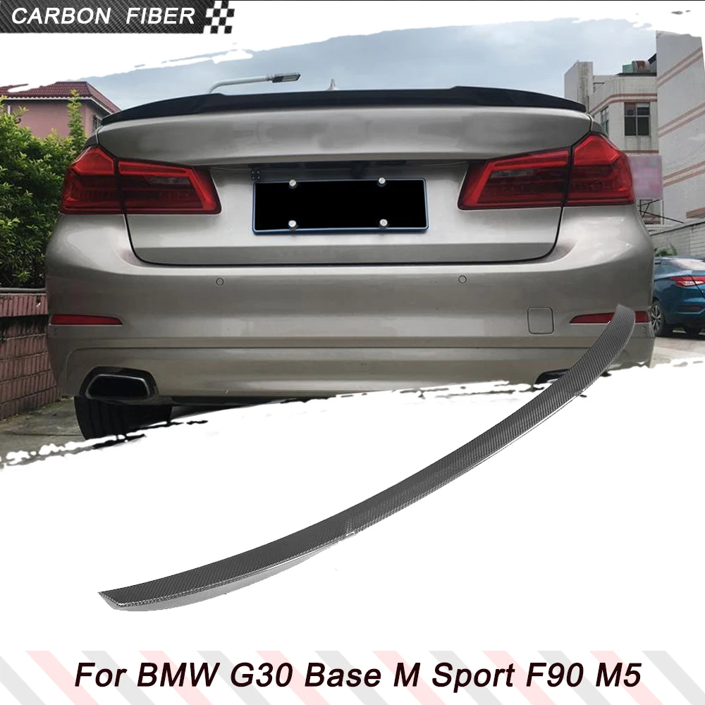 Carbon Fiber Car Rear Trunk Racing Spoiler For BMW 5 Series G30 Base Sedan M Sport F90 M5 2017-2022 Car Rear Boot Spoiler Wing
Carbon Fiber Car Rear Trunk Racing Spoiler For BMW 5 Series G30 Base Sedan M Sport F90 M5 2017-2022 Car Rear Boot Spoiler Wing