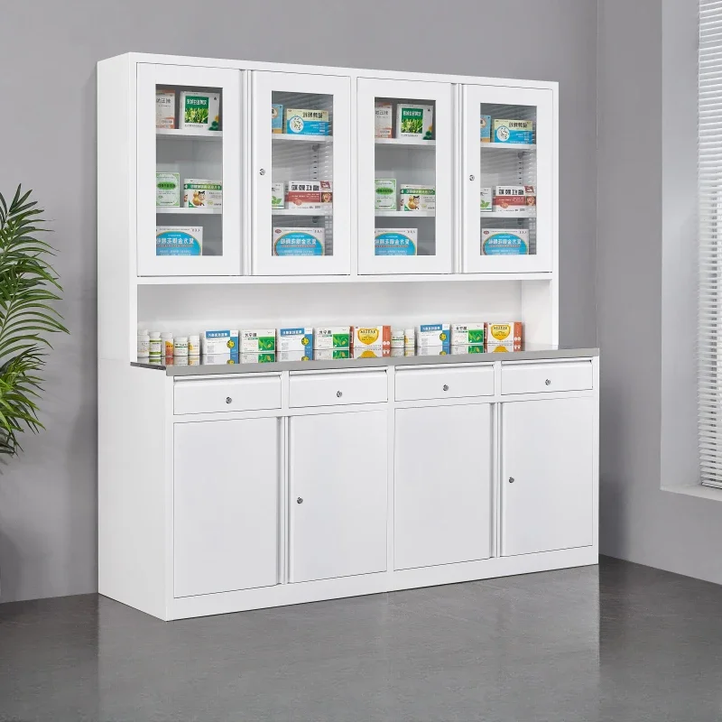 Western medicine cabinet disposal cabinet Oral ispensing table Treatment room Dental pet hospital Beauty salon
Western medicine cabinet disposal cabinet Oral ispensing table Treatment room Dental pet hospital Beauty salon