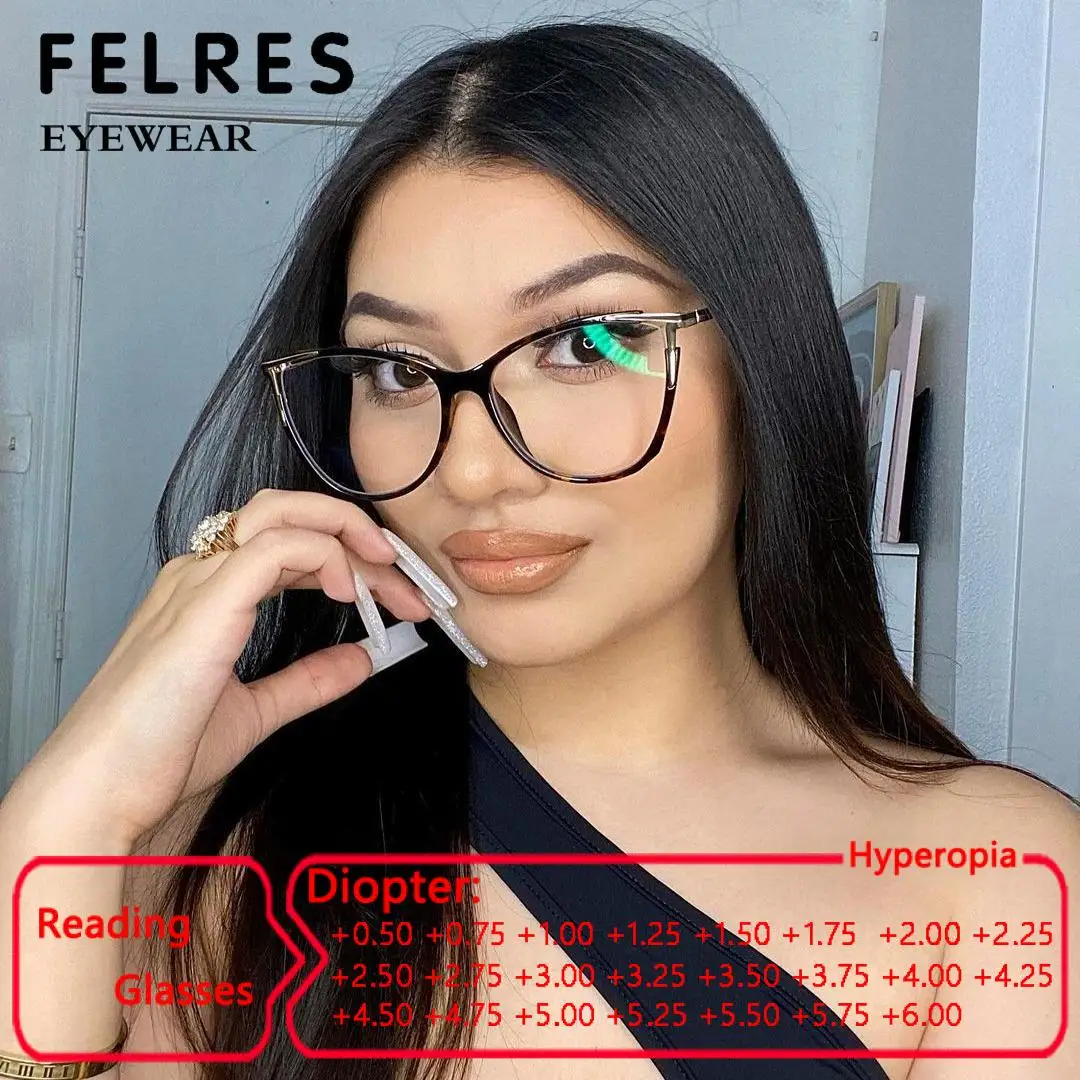 New Fashion Tr90 Metal Cat Eye Glasses Frame Sexy Retro Optical Computer Eyeglasses Men Women Anti Blue Light Reading Glasses
New Fashion Tr90 Metal Cat Eye Glasses Frame Sexy Retro Optical Computer Eyeglasses Men Women Anti Blue Light Reading Glasses