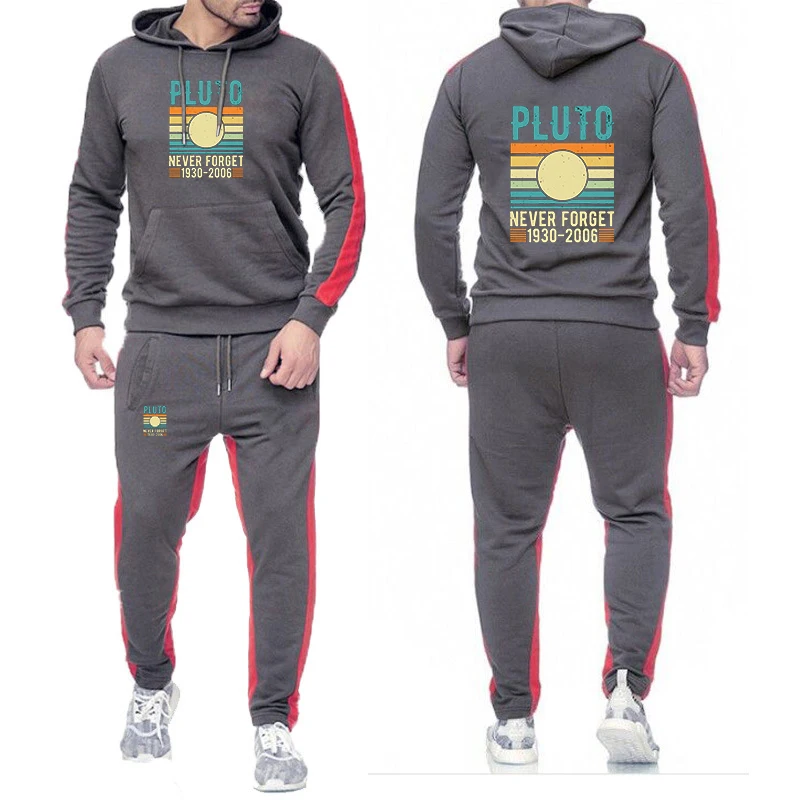 Never Forget Pluto Retro Style Print 2025 Spring And Autumn Men's New Solid Color Hoodies+Casual Sweatpants Sports Suit
Never Forget Pluto Retro Style Print 2025 Spring And Autumn Men's New Solid Color Hoodies+Casual Sweatpants Sports Suit