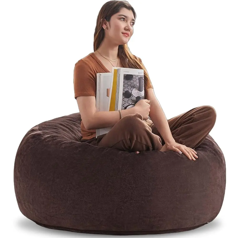 Bean Bag Chair,3Ft,Bean Bag With Filling,High Resilience Memory Foam Bean Bag Chair,Teen Plush Round Fluffy Bean Bag Sofa For
Bean Bag Chair,3Ft,Bean Bag With Filling,High Resilience Memory Foam Bean Bag Chair,Teen Plush Round Fluffy Bean Bag Sofa For