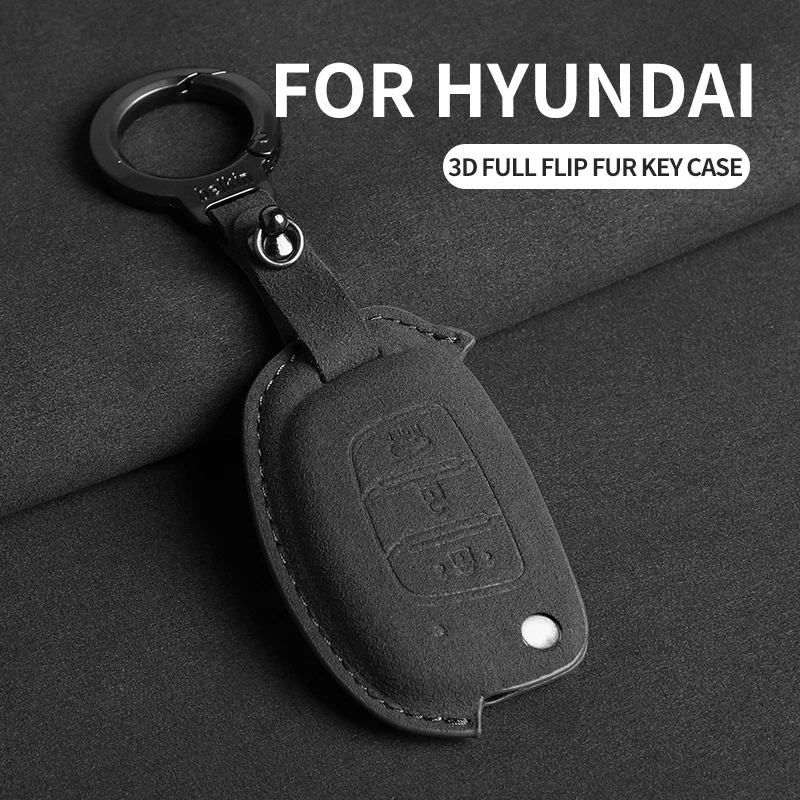 Suede Car Flip Key Case Cover for Hyundai Grand I10 2023 I20 I30 IX35 IX45 HB20 Elantra Solaris Sonata Santa Fe Sport Tucson
Suede Car Flip Key Case Cover for Hyundai Grand I10 2023 I20 I30 IX35 IX45 HB20 Elantra Solaris Sonata Santa Fe Sport Tucson