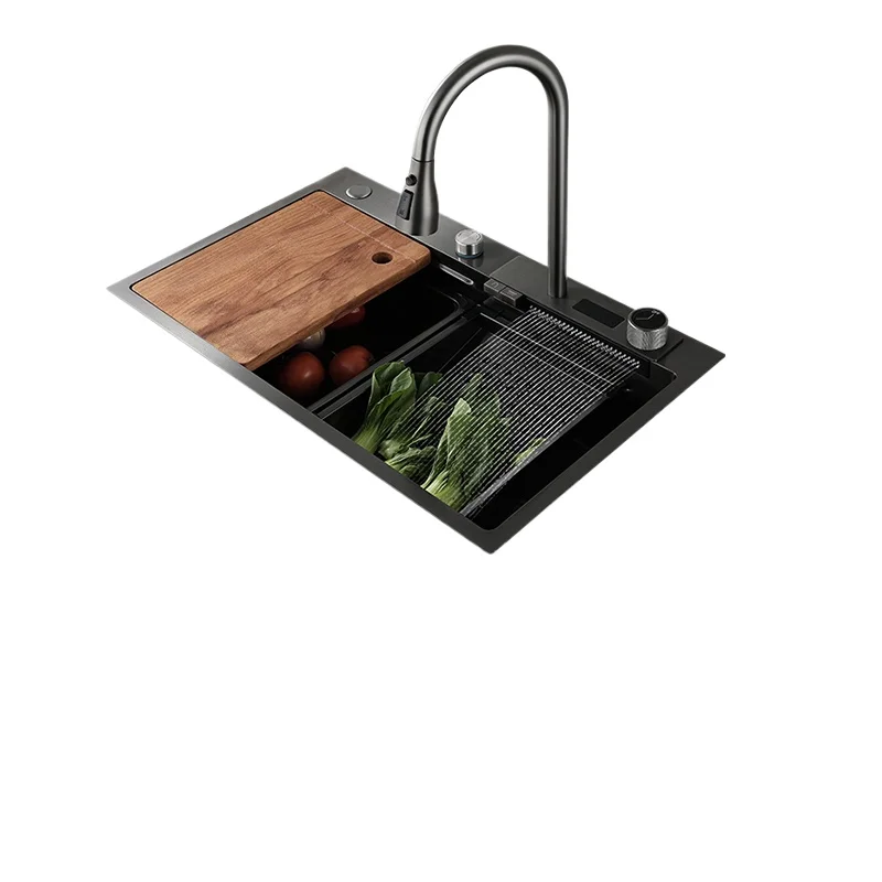 *Kitchen Stainless Steel Nano Sink Feiyu Waterfall Household Dishwashing
*Kitchen Stainless Steel Nano Sink Feiyu Waterfall Household Dishwashing