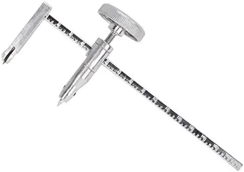 Drywall Circle Cutter 16 inch Diameter, Side Adjust, Metal
Drywall Circle Cutter 16 inch Diameter, Side Adjust, Metal