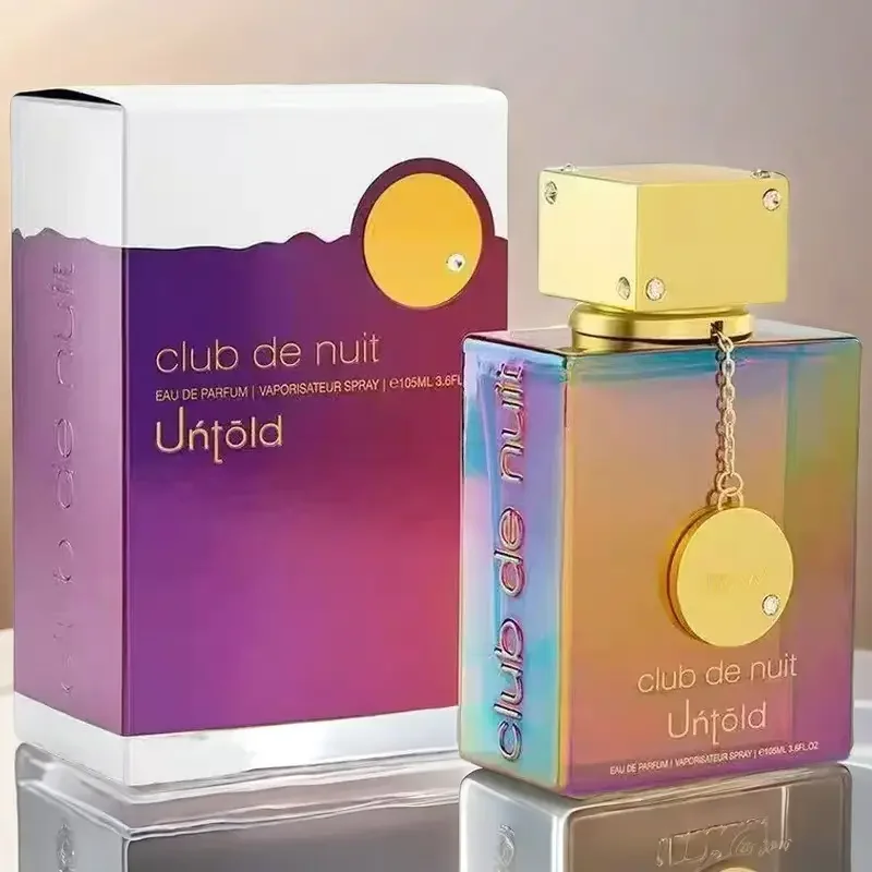 Club de Nuit Untold Eau de Parfum: Iridescent Holographic Bottle, Vibrant Evening Scent for Women
Club de Nuit Untold Eau de Parfum: Iridescent Holographic Bottle, Vibrant Evening Scent for Women