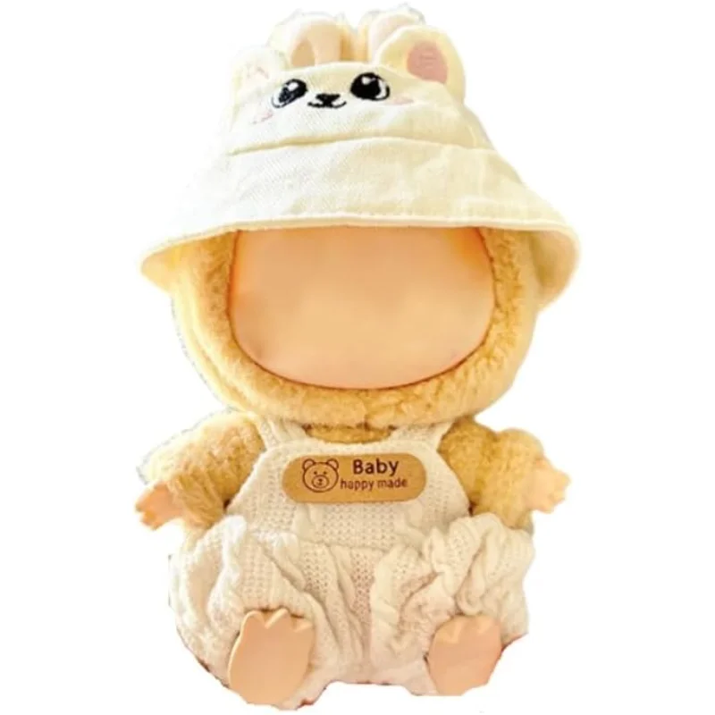 17cm Doll Clothes Suitable for labubu, Dolls Accessories Set Gift for Kids 1Hat+1Rompers No Doll TL700 (White)
17cm Doll Clothes Suitable for labubu, Dolls Accessories Set Gift for Kids 1Hat+1Rompers No Doll TL700 (White)