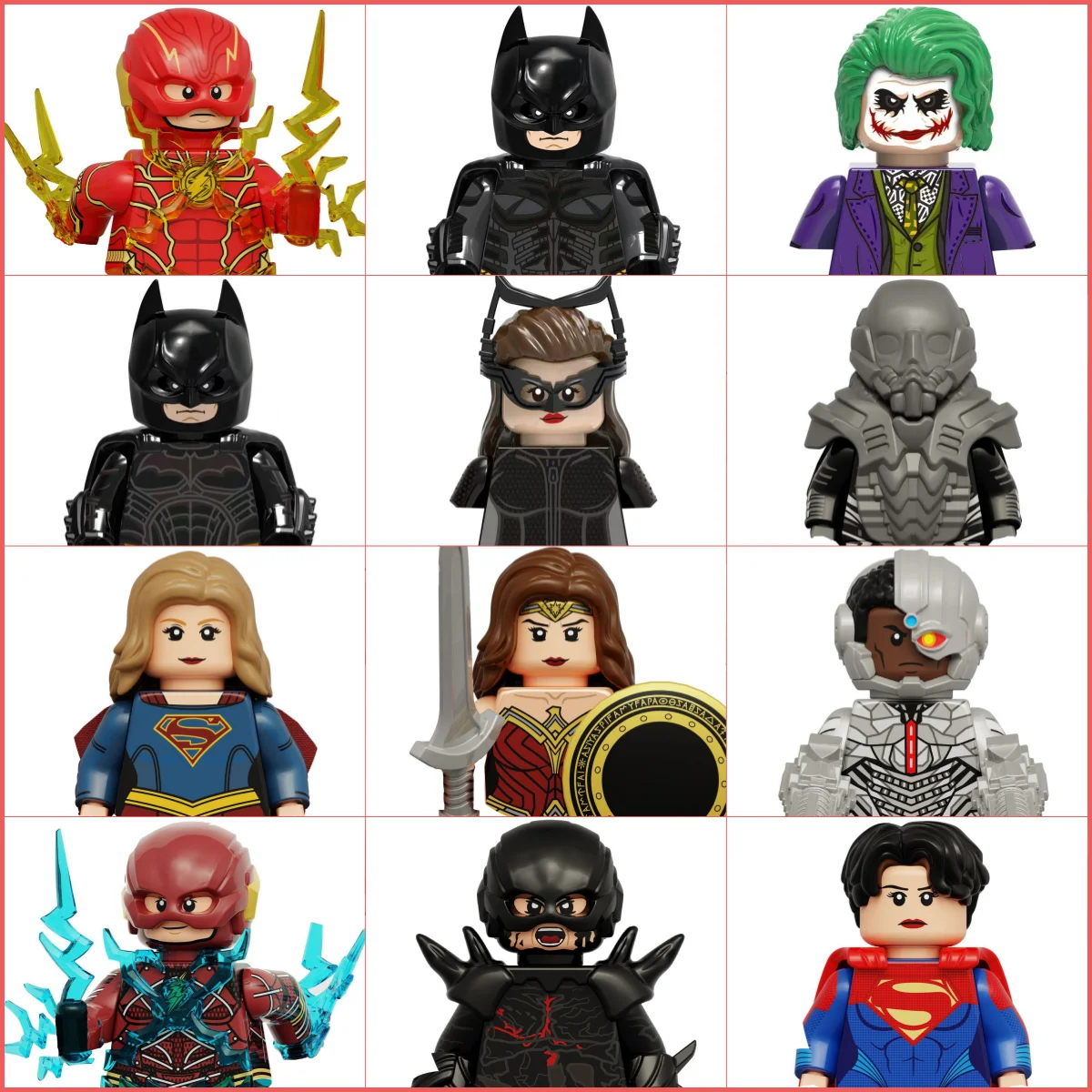 Superhero Wonder Woma Supergirl classic character building blocks Brick toy mini model doll children holiday birthday gift
Superhero Wonder Woma Supergirl classic character building blocks Brick toy mini model doll children holiday birthday gift