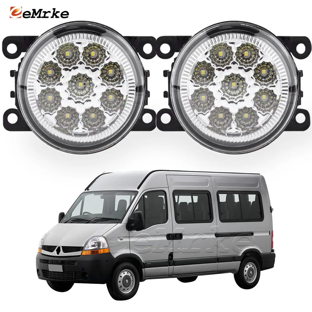 EEMRKE 2-PCS Car-Styling for Renault Master II FL 10/2006 2007 2008 2009 2010 9-Pieces Led Fog Lights H11 12V Fog Head Lamp
EEMRKE 2-PCS Car-Styling for Renault Master II FL 10/2006 2007 2008 2009 2010 9-Pieces Led Fog Lights H11 12V Fog Head Lamp