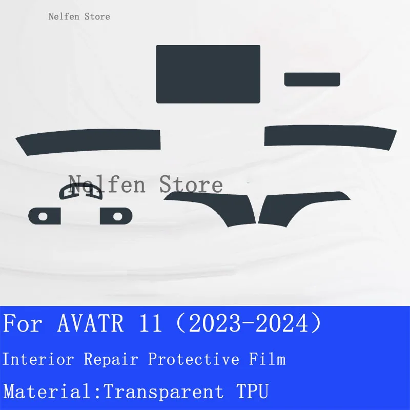 For AVATR 11 2023-2024 Hybird Car GPS Navigation Gear Center Console Film LCD Screen TPU Protective Decoration Sticker
For AVATR 11 2023-2024 Hybird Car GPS Navigation Gear Center Console Film LCD Screen TPU Protective Decoration Sticker