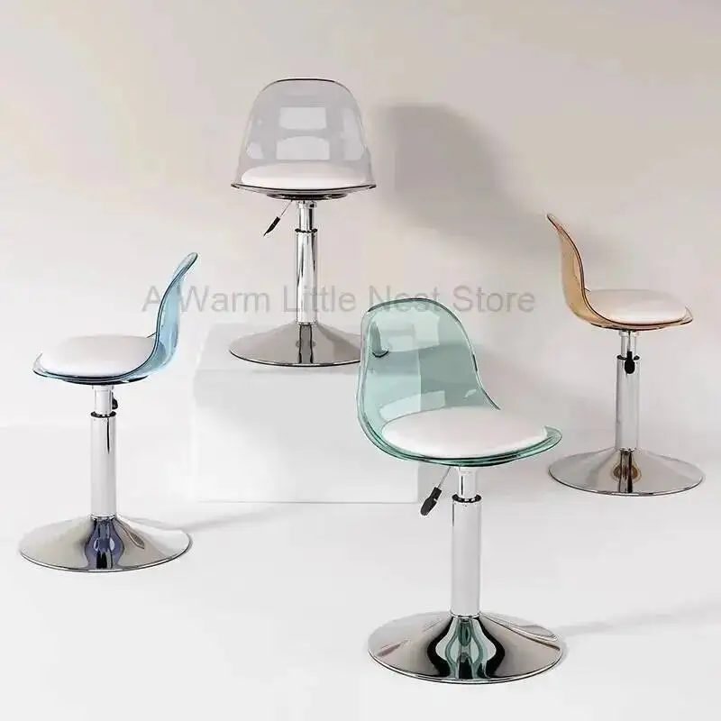 Chairs Nordic Adjustable Transparent Height Bar Acrylic Creative Fashion Bar Stools Relax Cute Restaurante Muebles Furniture
Chairs Nordic Adjustable Transparent Height Bar Acrylic Creative Fashion Bar Stools Relax Cute Restaurante Muebles Furniture