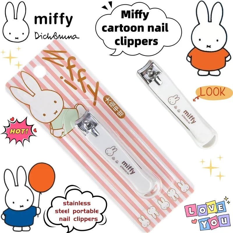 New Miffy Cartoon Cute Portable Nail Clipper Creative Personality Animation Peripheral Kawaii Stainless Steel Nail Clipper Gift
New Miffy Cartoon Cute Portable Nail Clipper Creative Personality Animation Peripheral Kawaii Stainless Steel Nail Clipper Gift