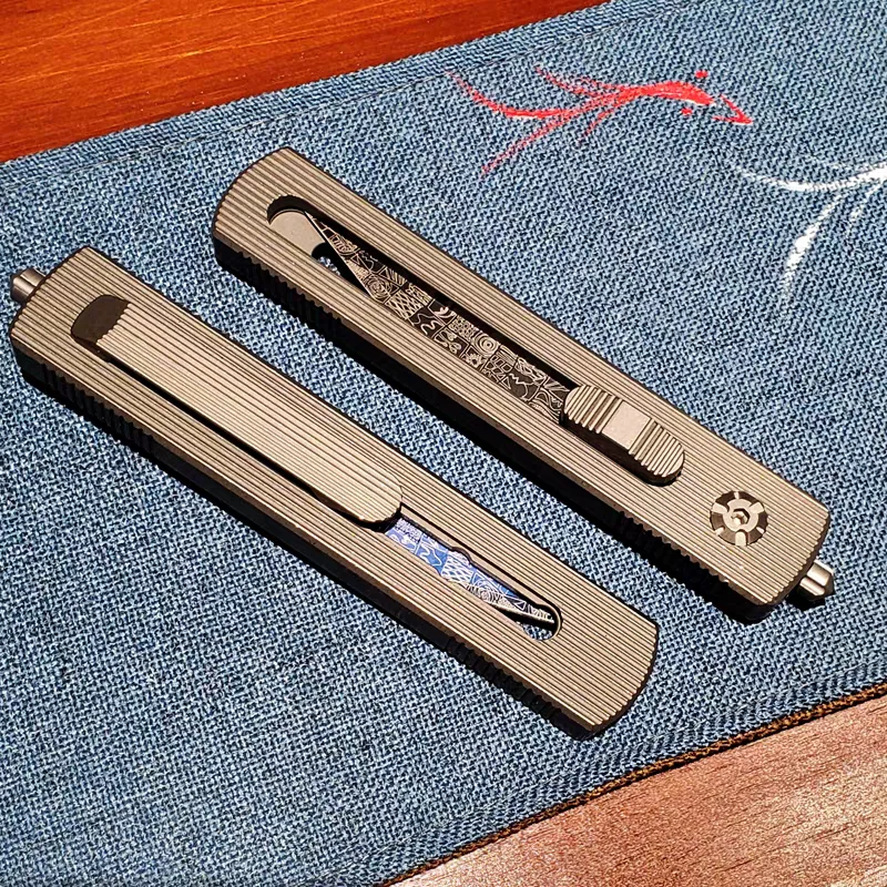 Professional EDC Titanium Paper Cutter - Tungsten Steel Tip for Craft, Office and Emergency Use
Professional EDC Titanium Paper Cutter - Tungsten Steel Tip for Craft, Office and Emergency Use