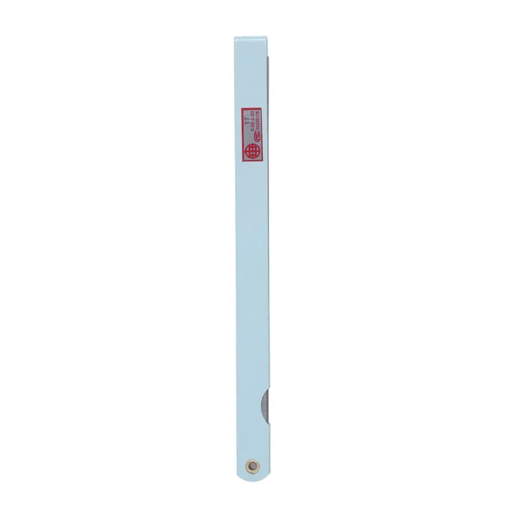 Durable Blade Set Compact Design Thick Measure Feeler Gauge Gage Portable Anti-rust Tool for Wide Applications
Durable Blade Set Compact Design Thick Measure Feeler Gauge Gage Portable Anti-rust Tool for Wide Applications