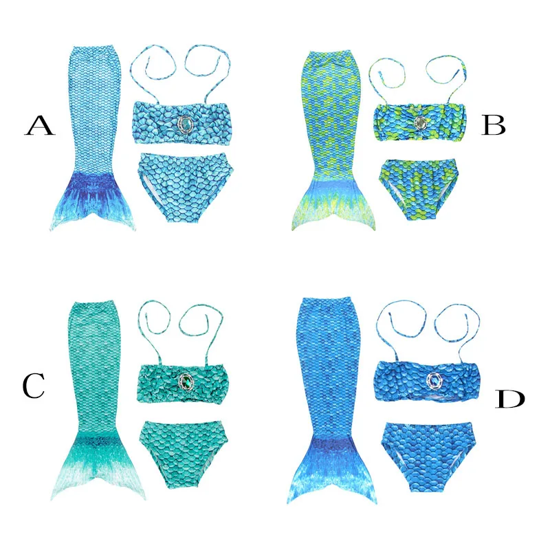 Three Piece Girl Mermaid Swimsuit Cosplay Costume Girl Beach Pool Party for Girls Ages 5-12
Three Piece Girl Mermaid Swimsuit Cosplay Costume Girl Beach Pool Party for Girls Ages 5-12