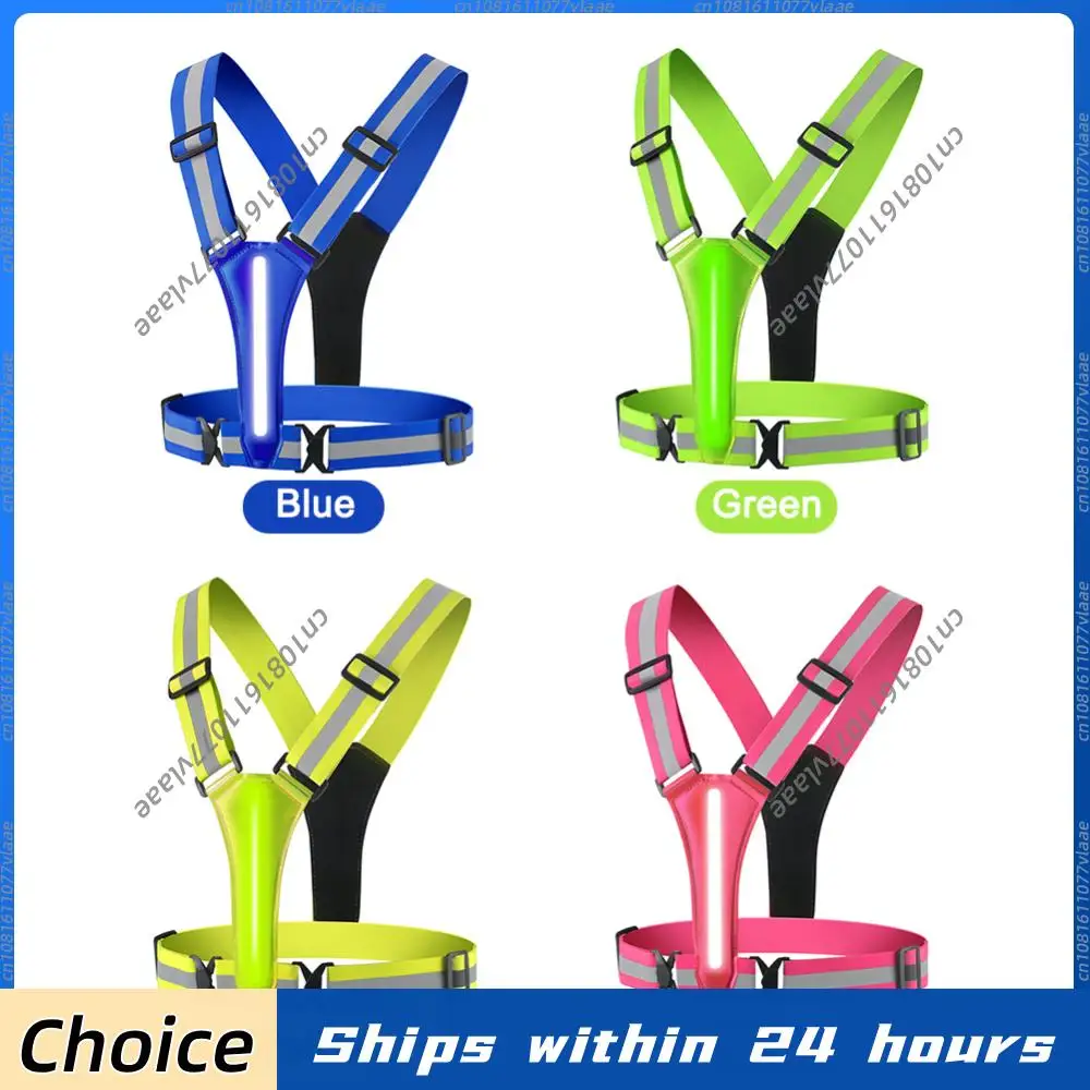 Outdoor Sports LED Reflective Running Vest Adjustable Elastic Flashing LED High Visibility Reflective Vest Cycling Security Vest
Outdoor Sports LED Reflective Running Vest Adjustable Elastic Flashing LED High Visibility Reflective Vest Cycling Security Vest